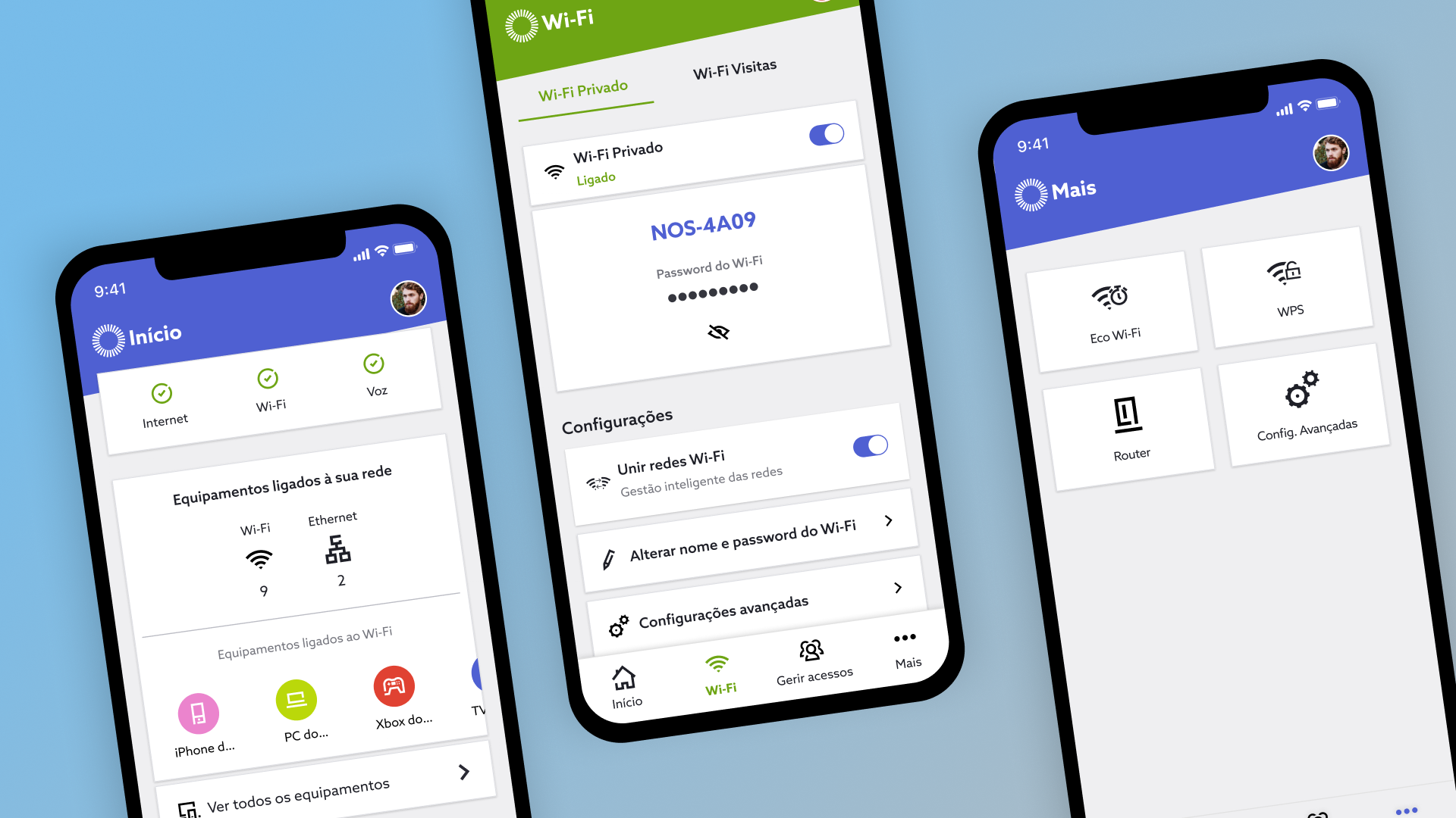 NOS Net project preview
